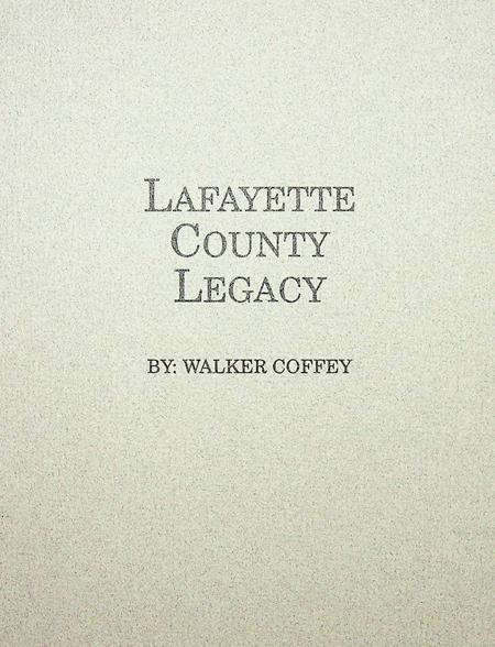 lafayette county legacy book cover